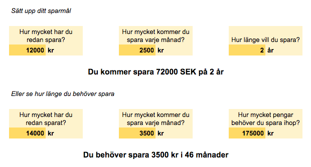 Sparkalkyl att ladda ner